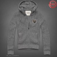 heren abercrombie and fitch truien zipper hooded 1892 chief head grijs Nieuwe Online g25m1462